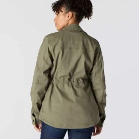 Casaco de lona respirável Tencel™ para mulher