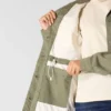 Casaco de lona respirável Tencel™ para mulher