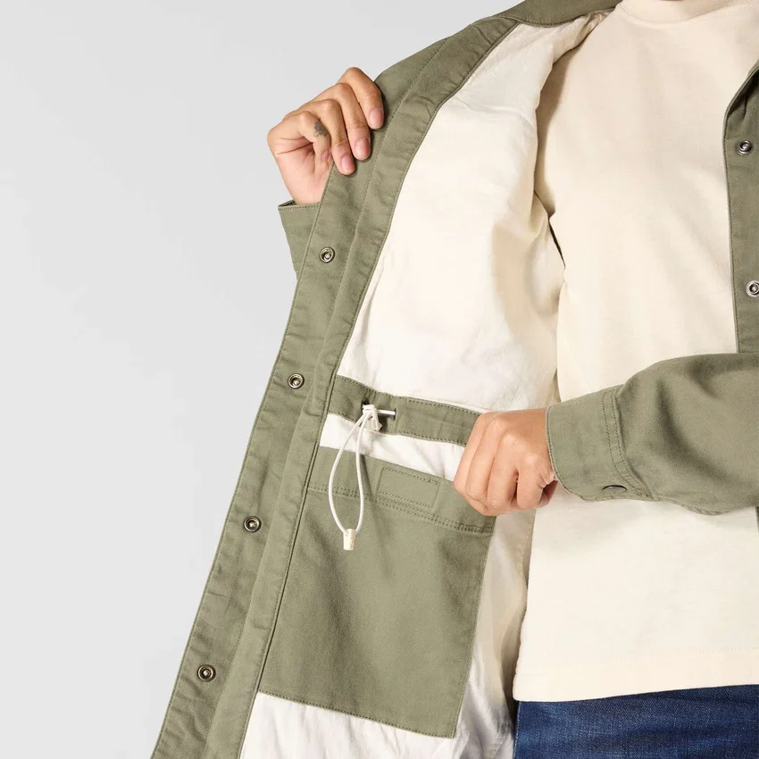 Casaco de lona respirável Tencel™ para mulher
