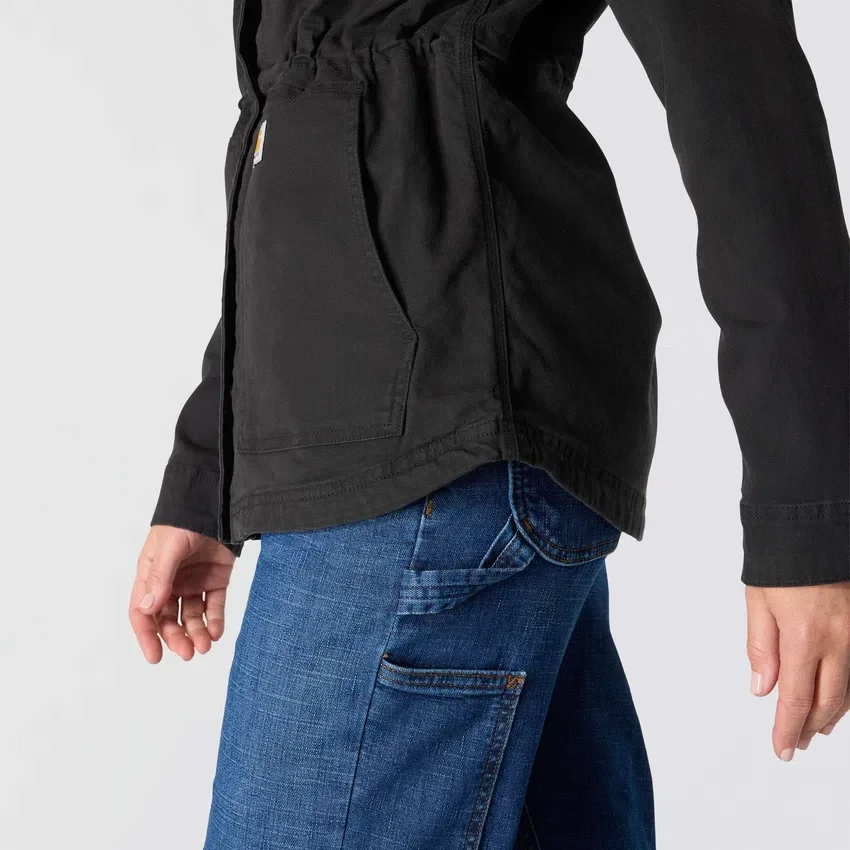 Casaco de lona respirável Tencel™ para mulher