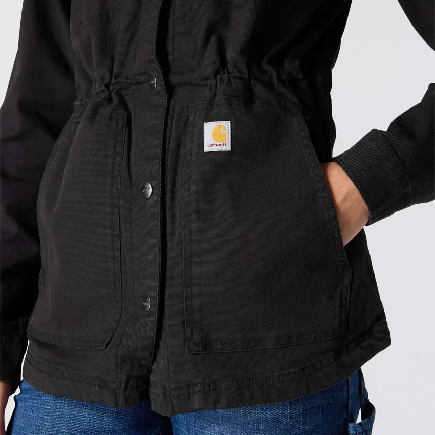 Casaco de lona respirável Tencel™ para mulher