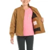 Casaco de lona Rugged Flex® de manguitos longos para meninas (Criança/Juvenil)