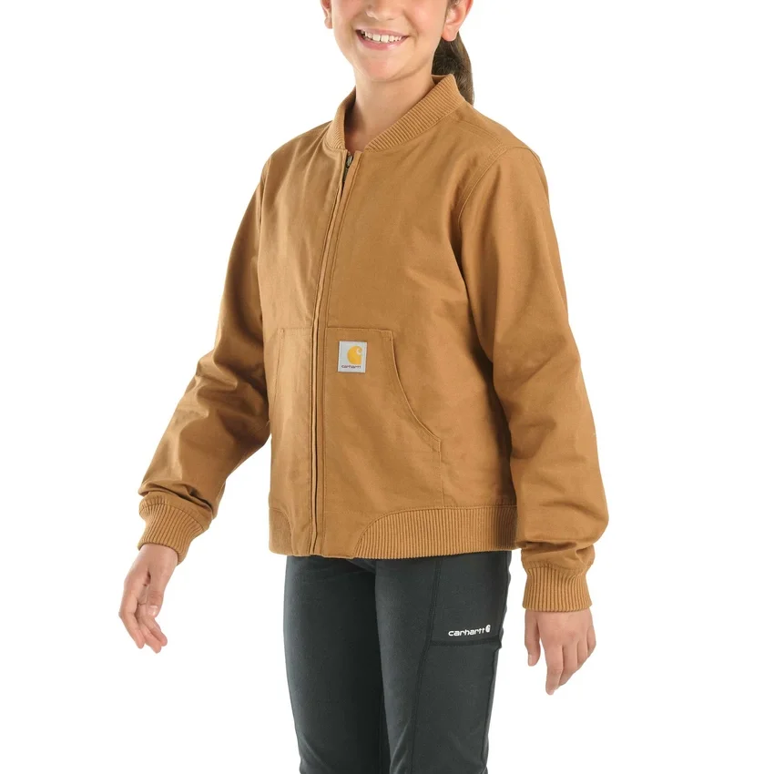 Casaco de lona Rugged Flex® de manguitos longos para meninas (Criança/Juvenil)