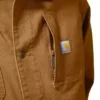 Casaco de trabalho masculino Rugged Flex, de corte largo, em algodão duck elástico