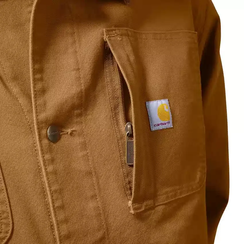 Casaco de trabalho masculino Rugged Flex, de corte largo, em algodão duck elástico