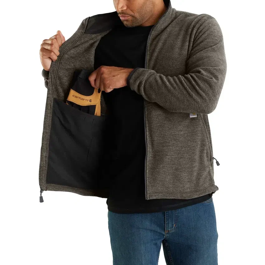 Casaco de velo com fecho completo Edmonton para homem