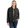 Casaco feminino Rockford leve, com forro de sherpa, isolante e resistente à água - Casaco Rain Defender
