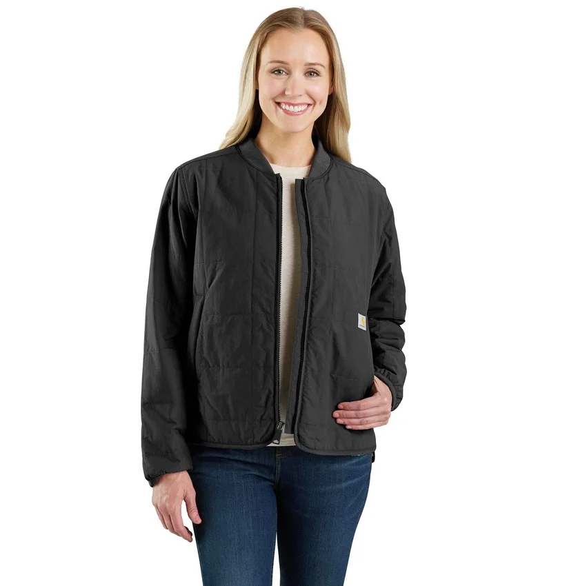 Casaco feminino Rockford leve, com forro de sherpa, isolante e resistente à água - Casaco Rain Defender
