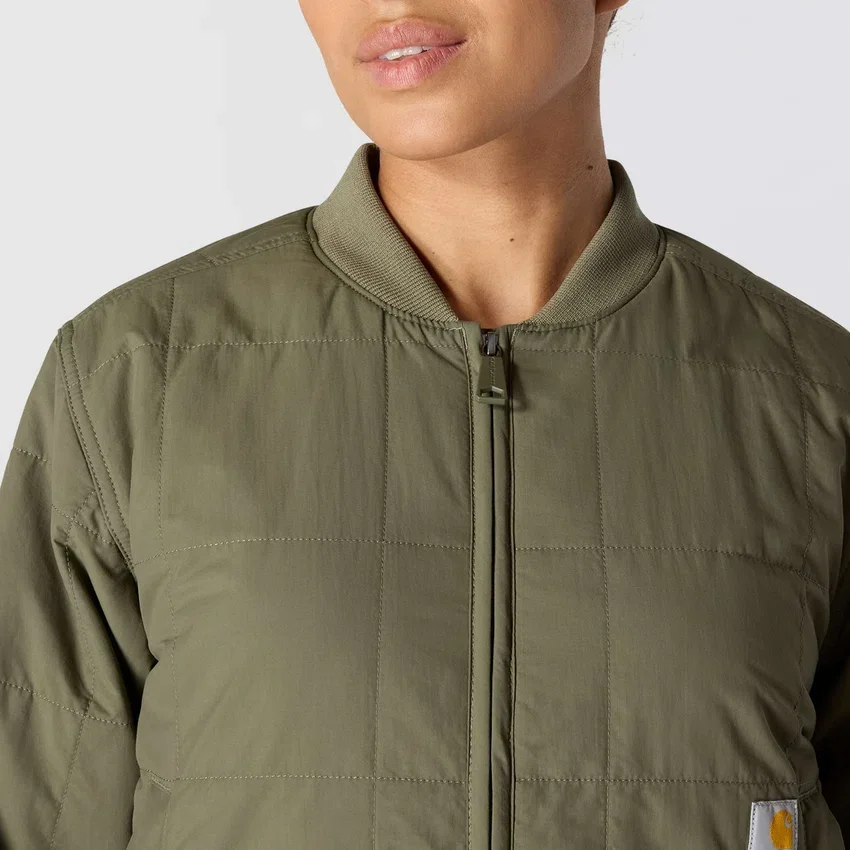Casaco feminino Rockford leve, com forro de sherpa, isolante e resistente à água - Casaco Rain Defender