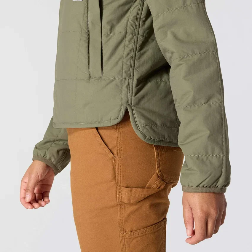 Casaco feminino Rockford leve, com forro de sherpa, isolante e resistente à água - Casaco Rain Defender