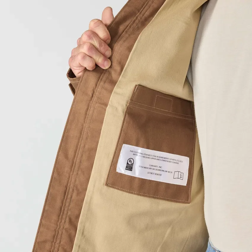 Casaco Fr Quick Duck para homem - Casacos resistentes ao fogo