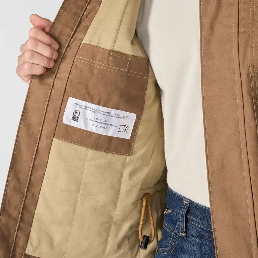 Casaco Fr Quick Duck para homem - Casacos resistentes ao fogo