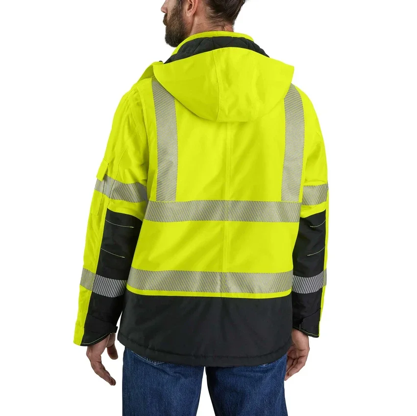 Casaco impermeável isolante Sherwood de alta visibilidade Classe 3 para homem: Casaco Rain Defender