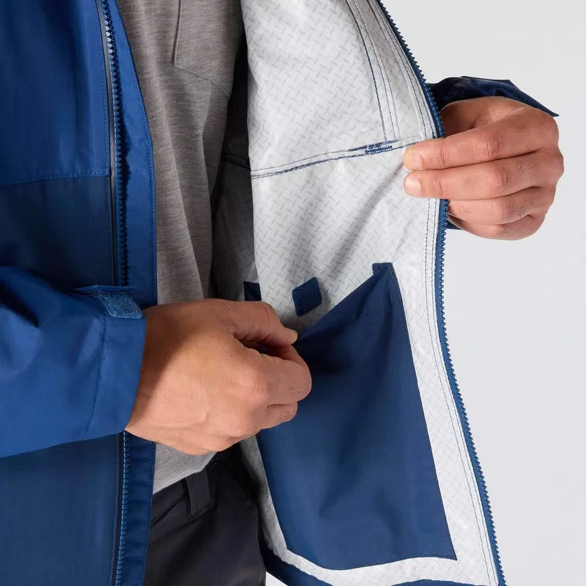 Casaco impermeável leve e dobrável para homem Monterey: Casaco Storm Defender