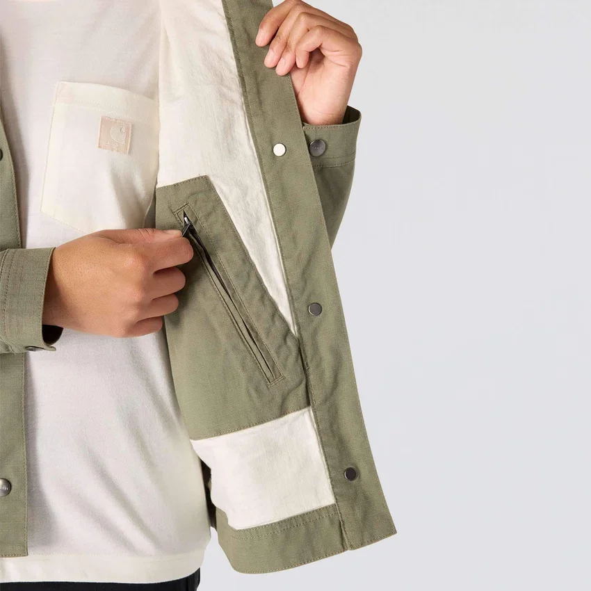 Casaco utilitário Ripstop para mulher - Casacos e blusões de trabalho para mulher
