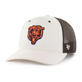 Chicago Bears '47 Boné Trucker sem tingir, corte descontraído