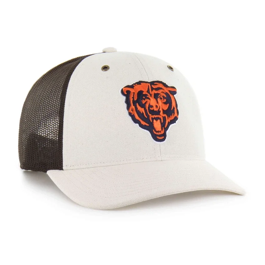 Chicago Bears '47 Boné Trucker sem tingir, corte descontraído