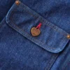 Chore Coat em ganga da série Crafted para homem, com forro em sherpa