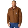 Chore Coat para homem da série Crafted, em tecido de algodão e forro de sherpa