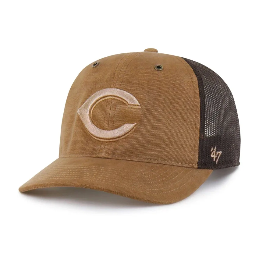 Cincinnati Reds '47 Boné Trucker Tingido, Corte Descontraído