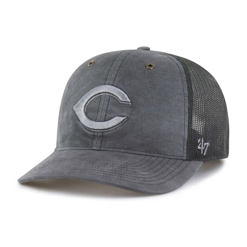 Cincinnati Reds '47 Boné Trucker Tingido, Corte Descontraído