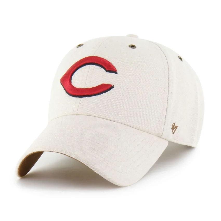Cincinnati Reds '47 Sem Tingir - Camisa de Limpeza