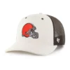 Cleveland Browns '47 Boné Trucker sem tingir, corte descontraído