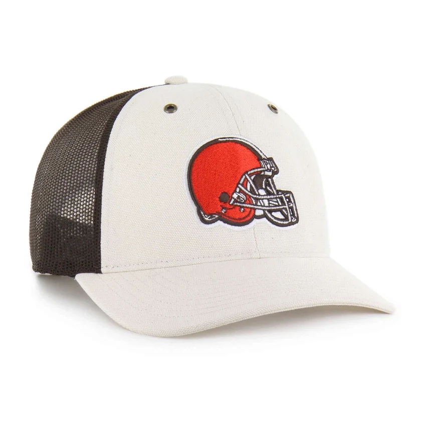 Cleveland Browns '47 Boné Trucker sem tingir, corte descontraído