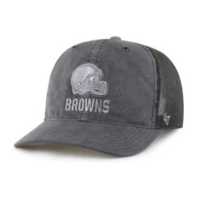 Cleveland Browns '47 Trucker Tingido, Corte Descontraído