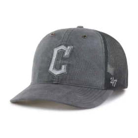 Cleveland Guardians '47 Boné Trucker Tingido, Corte Descontraído