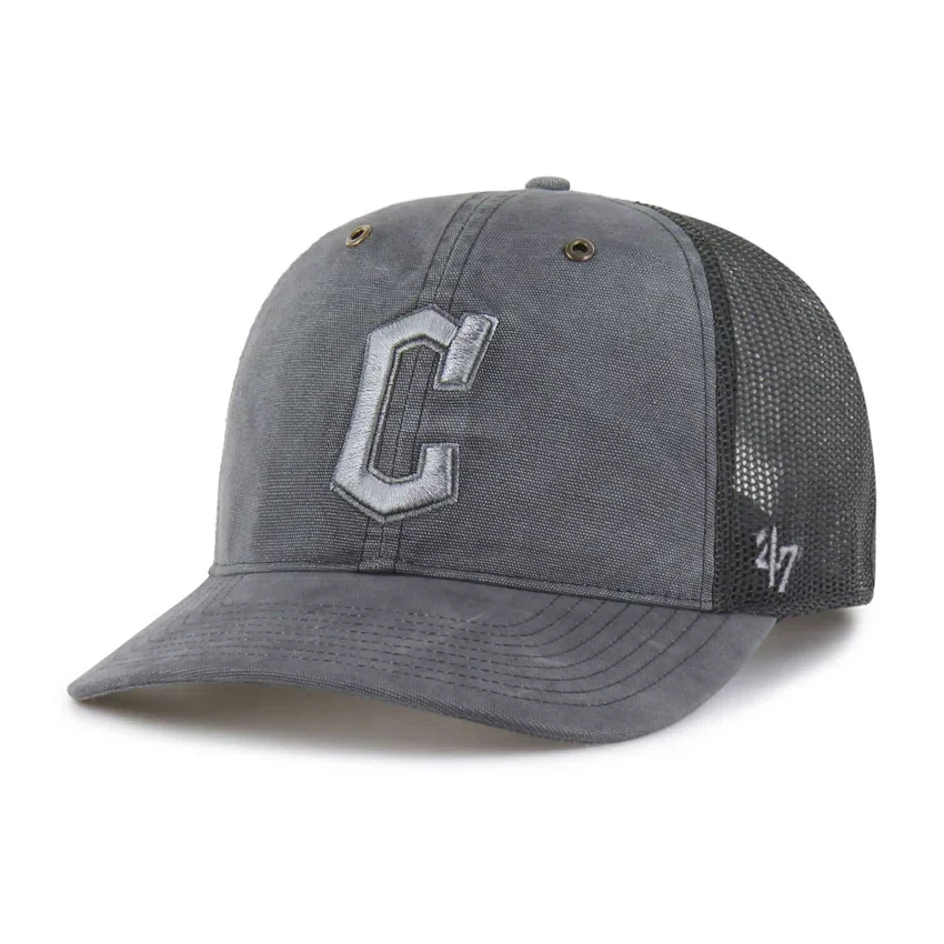 Cleveland Guardians '47 Boné Trucker Tingido, Corte Descontraído