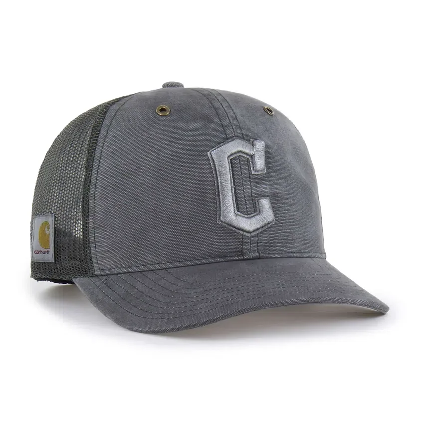 Cleveland Guardians '47 Boné Trucker Tingido, Corte Descontraído