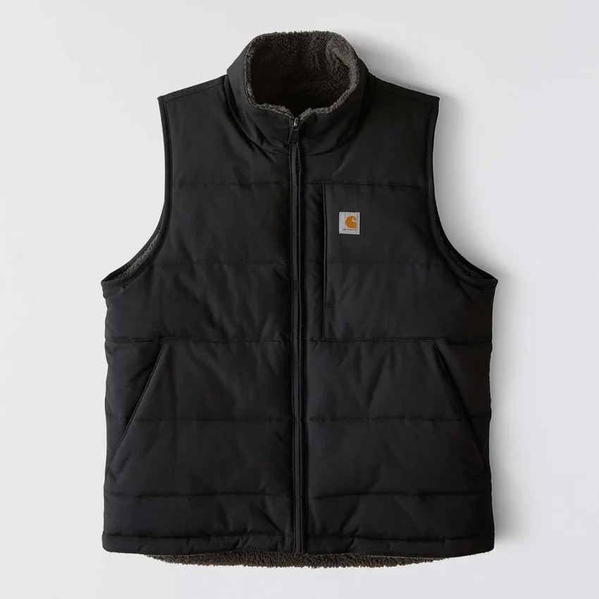 Colete acolchoado reversível, isolado e resistente à água para mulher Montana - Colete Rain Defender