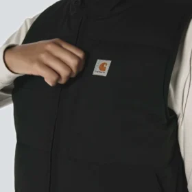 Colete acolchoado reversível, isolado e resistente à água para mulher Montana – Colete Rain Defender
