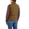Colete acolchoado reversível, isolado e resistente à água para mulher Montana - Colete Rain Defender