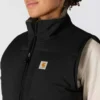 Colete acolchoado reversível, isolado e resistente à água para mulher Montana - Colete Rain Defender