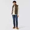 Colete acolchoado reversível, isolado e resistente à água para mulher Montana - Colete Rain Defender