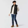 Colete acolchoado reversível, isolado e resistente à água para mulher Montana - Colete Rain Defender