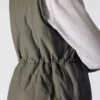 Colete feminino com forro Sherpa, isolante e resistente à água - Colete Rain Defender