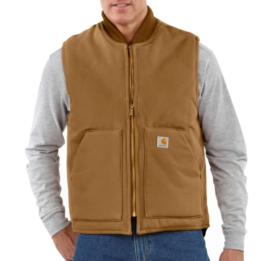 Colete isolante icónico V01 Firm Duck para homem, em tecido de algodão resistente