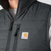 Colete isolante leve e resistente à água Gilliam para homem - Coletes Rain Defender