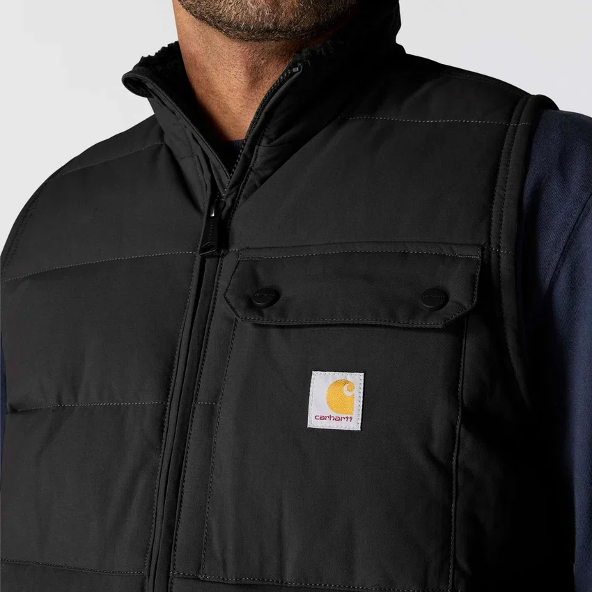 Colete isolante masculino Montana de corte largo