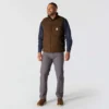 Colete isolante masculino Montana de corte largo