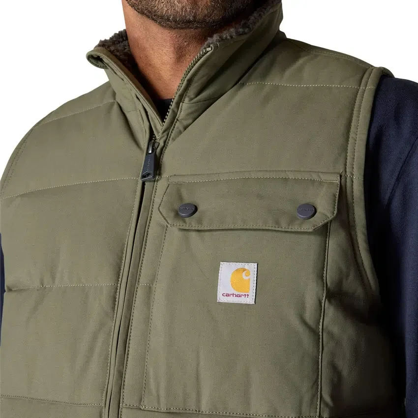 Colete isolante masculino Montana de corte largo