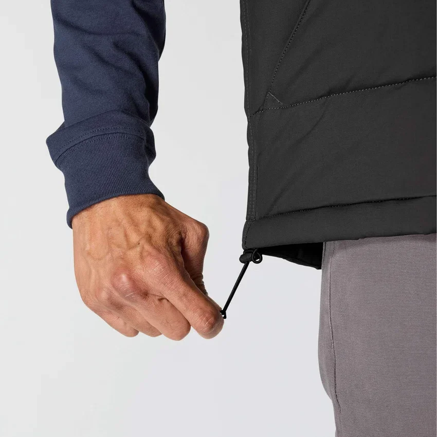 Colete isolante masculino Montana de corte largo