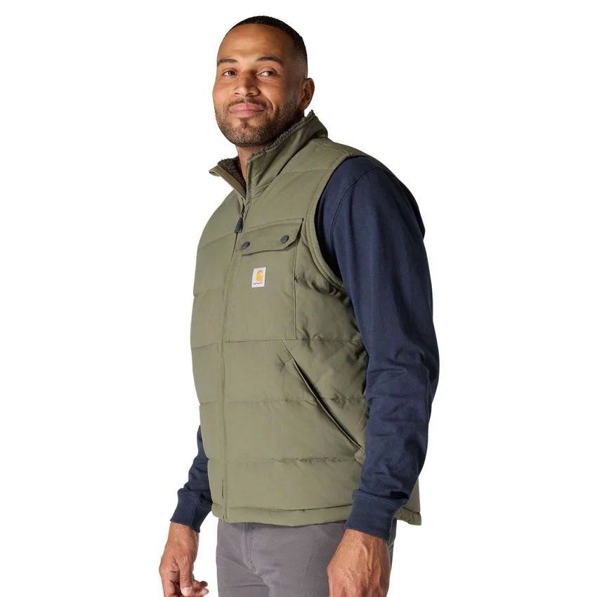 Colete isolante masculino Montana de corte largo