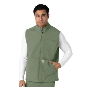 Colete médico de velo colado Rugged Flex® para homem