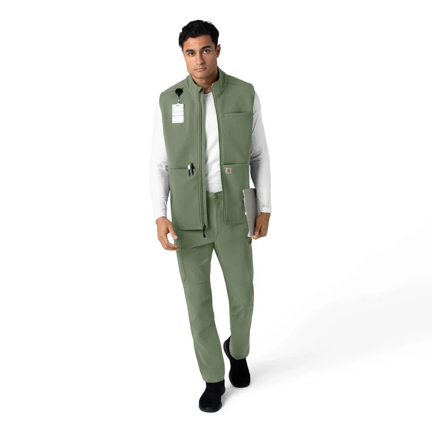 Colete médico de velo colado Rugged Flex® para homem