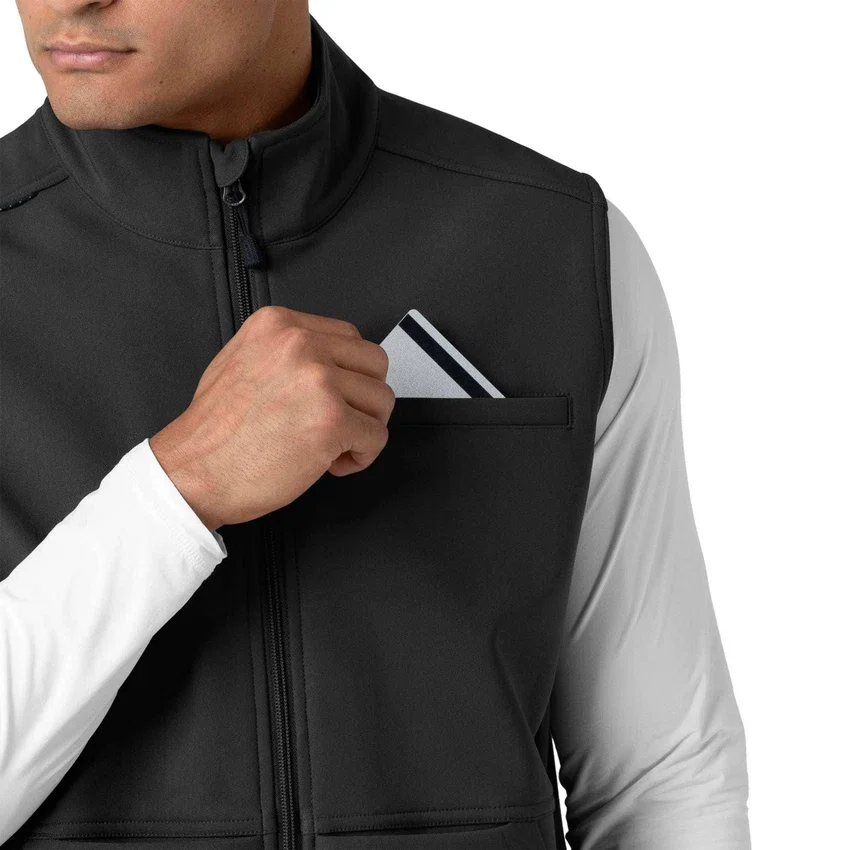 Colete médico de velo colado Rugged Flex® para homem