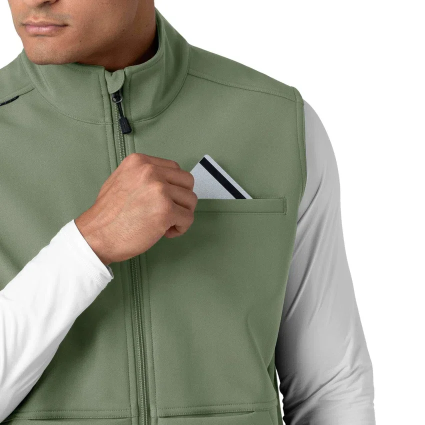 Colete médico de velo colado Rugged Flex® para homem